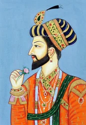 Miniaturmalerei des Mogulkaisers Shah Jahan