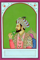 Miniaturmalerei des Mogulkaisers Shah Jahan