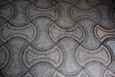 Detail der Bodendekoration