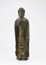 Amitabha Buddha (Amida) der Buddha des unendlichen Lichts, Kamakura-Periode