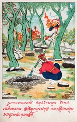 Temiya Jakata (Gravur, ca. 1910)