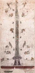 Vögel und Früchte
