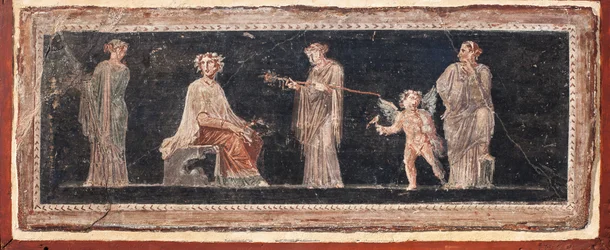 Dionysische Szene, Herculaneum
