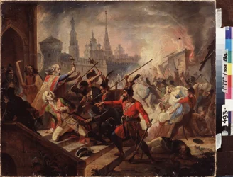 Die Schlacht von Emelian Pougatchev