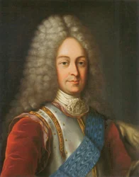 Porträt von Prinz Vasily Lukich Dolgorukov, erste Hälfte des 18. Jahrhunderts