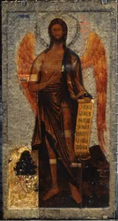 Johannes der Täufer, Engel der Wüste