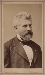 Porträt des Cellisten und Komponisten Georg Goltermann, 1824-1898, ca. 1880