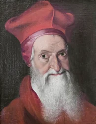 Porträt des Kardinals Domenico Morone