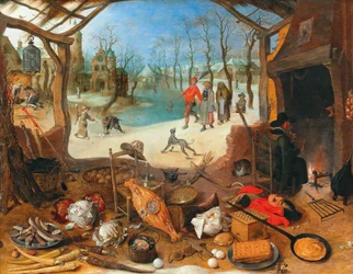 Eine Allegorie des Winters