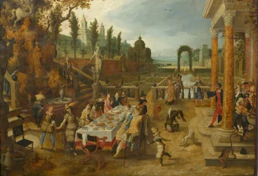 Fête champêtre, ca. 1615-1620