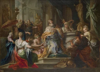Die Götzenanbetung von König Salomo