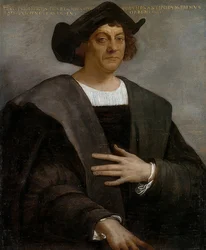 Porträt eines Mannes, angeblich Christopher Kolumbus