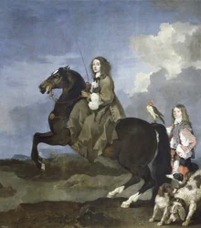 Christina von Schweden zu Pferd