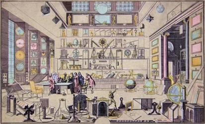 Eine Geometriestudie, nach Sebastien Le Clerc