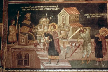 Das Martyrium des Heiligen Georg, 1335-48