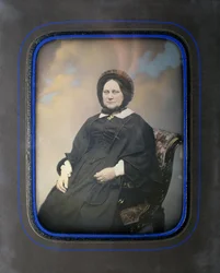 Porträt von Maria Trofimovna Pashkova 1819-1892, geborene Gräfin von Baranov, 1840er