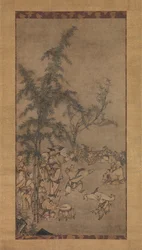 Sieben Weise des Bambushains, 1550er Jahre