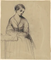 Junge Frau, Florenz