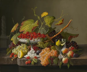 Eine Fülle von Früchten, um 1860
