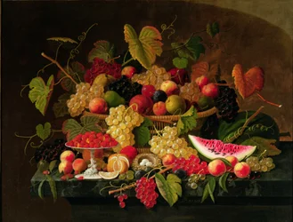 Stillleben mit Früchten