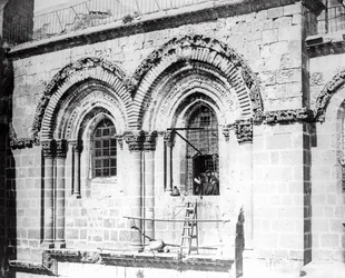 Fenster in der Südseite der Grabeskirche, 1865