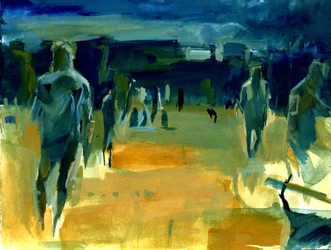 Figuren im Park, 2024