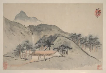Landschaften, ca. 1690er (Album mit acht Blättern)