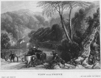 Ansicht bei Theux, 1850