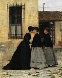 Der Besuch (Detail)
