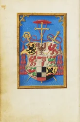 Wappen von Kardinal Albrecht von Brandenburg