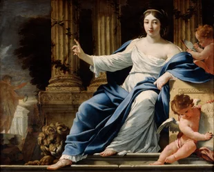 Polyhymnia, Muse der Beredsamkeit, 17. Jahrhundert