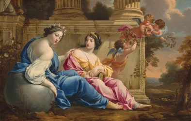 Die Musen Urania und Kalliope, ca. 1634