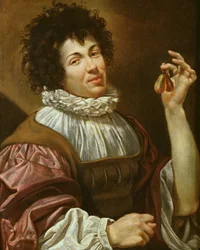 Junger Mann mit einer Feige, ca. 1620-30