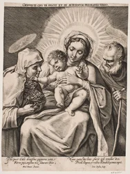 Die Heilige Familie und St. Clara