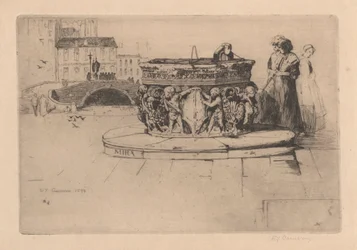 Ein venezianischer Brunnen [Norditalienisches Set: Nr. 7]