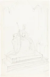 Studie für "Königin Victoria"
