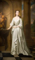 Porträt von Mary, Marchioness of Rockingham