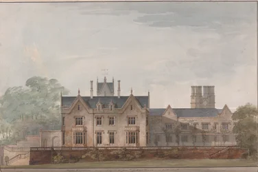 Lilleshall, Shropshire: Südfassade