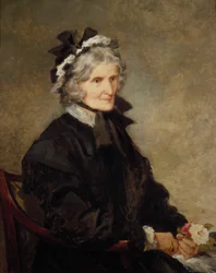 Porträt der Mutter des Künstlers, 1874