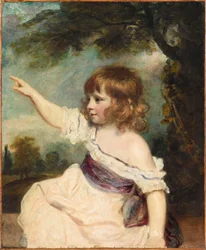 Porträt von Francis George Hare 1786-1842 bekannt als Master Hare, 1788-1789