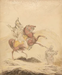 Ein französischer Dragoner