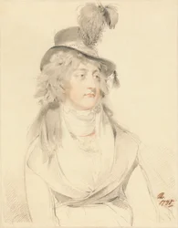 Porträt von Miss Lysons