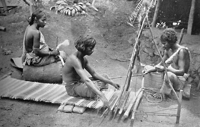 Singhalesische Webmatten, 1902