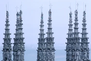 Detail der Laternen-Turmspitzen