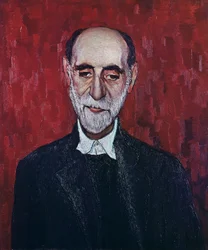 Porträt von Juan Ramon Jimenez (Moguer)