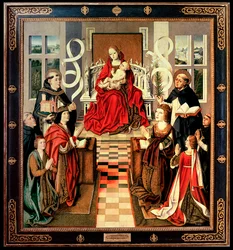 Die Jungfrau der katholischen Könige, ca. 1490