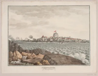 Christiansø. Gesehen von Græsholmen