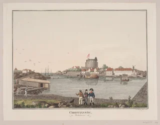 Christiansø. Südhafen