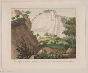 Ein Blick auf die Kreidefelsen von Møn