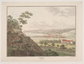 Vejle von Nordwesten